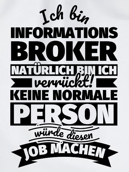 Informations Broker Geschenke