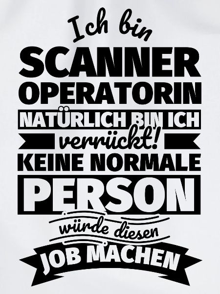 Scanner Operatorin Geschenke