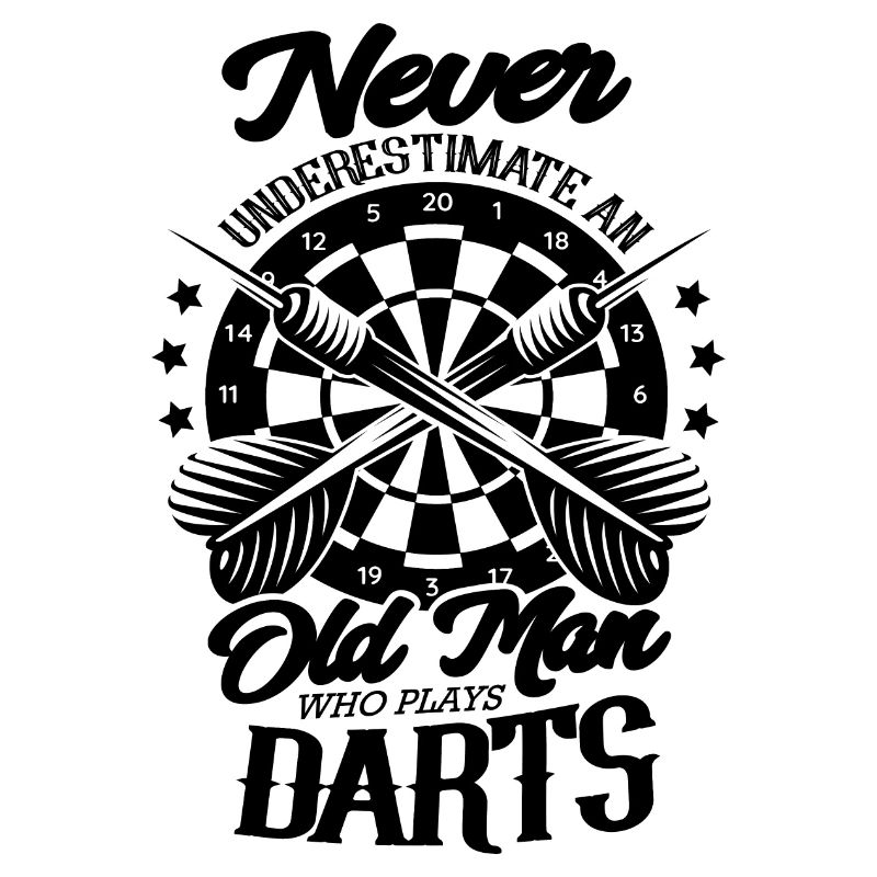Never underestimate an old darts player