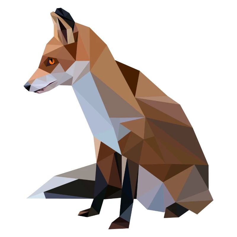 Fuchs - Low Poly Art.