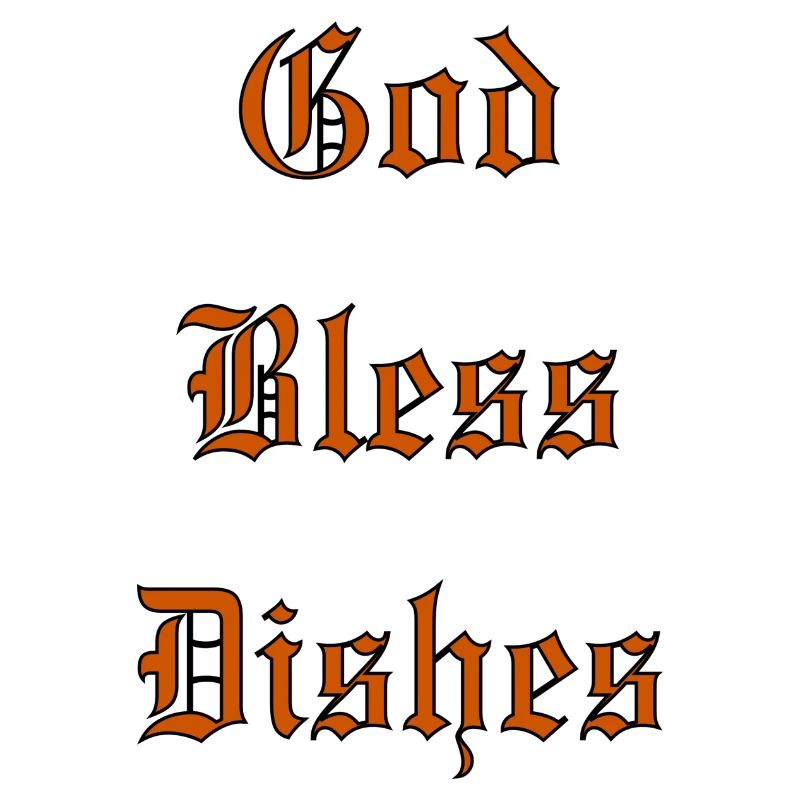 GodBlessDishes