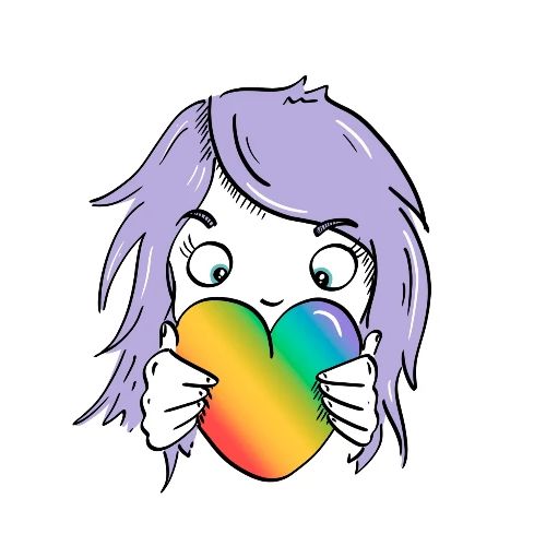 Rainbow Heart