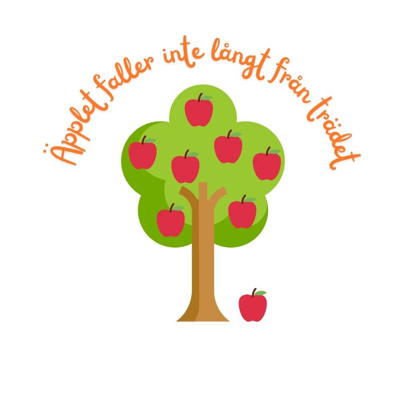 The apple does not fall far from the tree