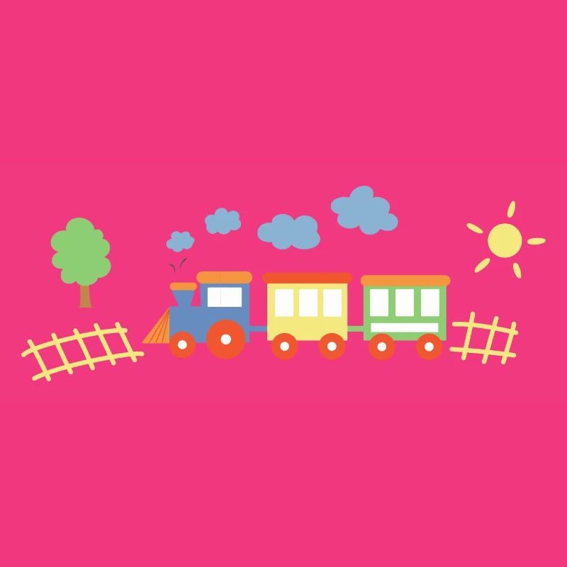 Train avec des wagons