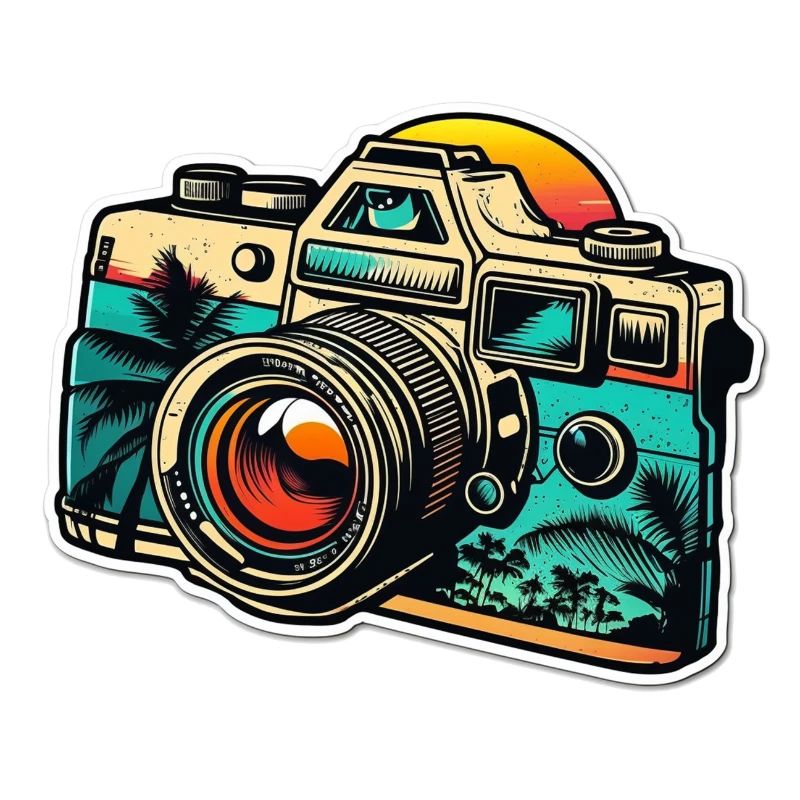 Retro Style Camera