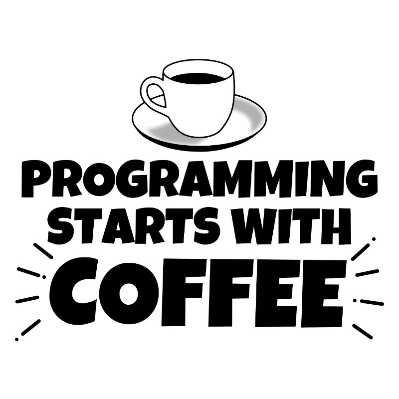Programmierung lustiger Spruch Kaffee