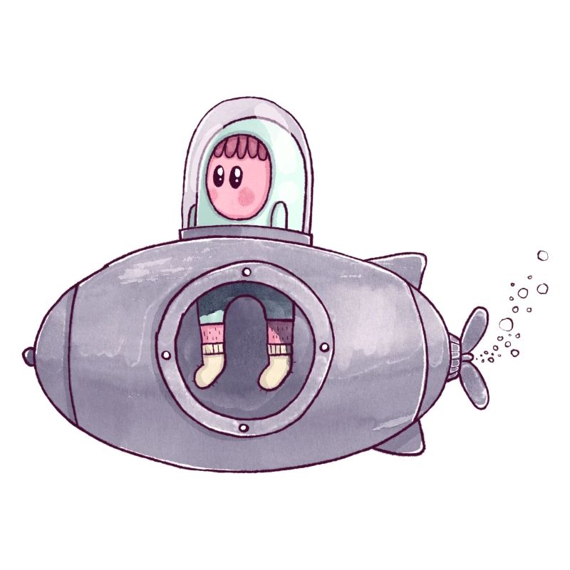 The Tiny Adventures - fun submarine