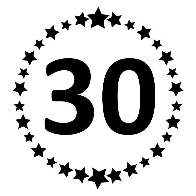 30 / / Thirty / / Thirtieth / / Anniversary / /