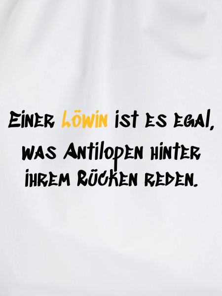 Einer Löwin