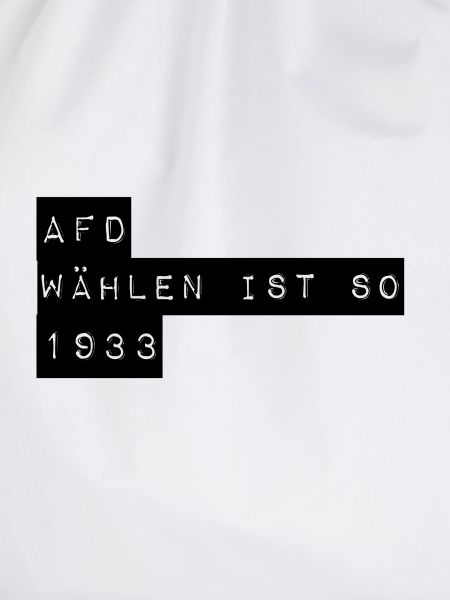 Afd wählen is so 1933