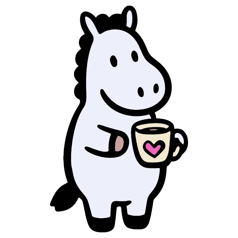 HerzHippo Kaffee Begleiter