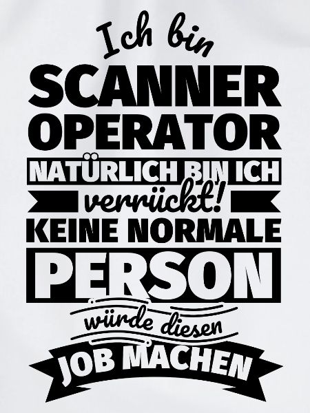 Scanner Operator Geschenke