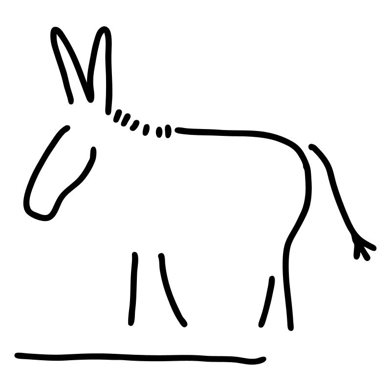 sturer esel