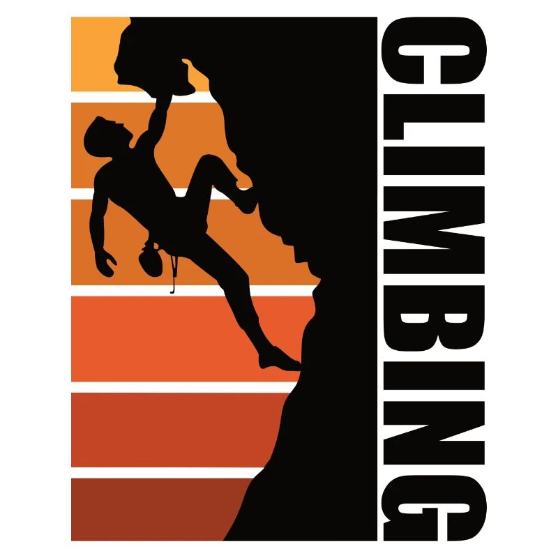 Climbers on rocks while bouldering on a climbing tour