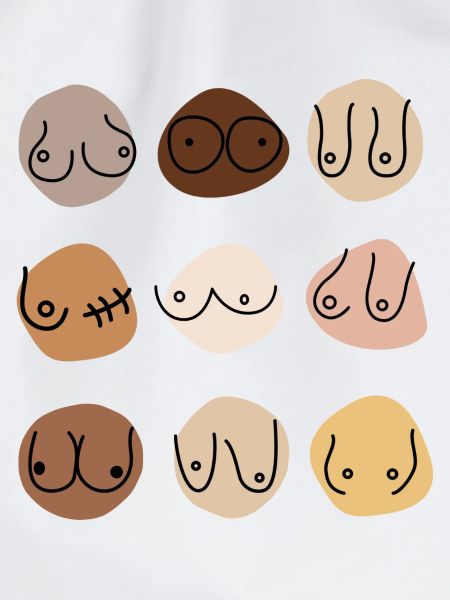 Boobs same but different
