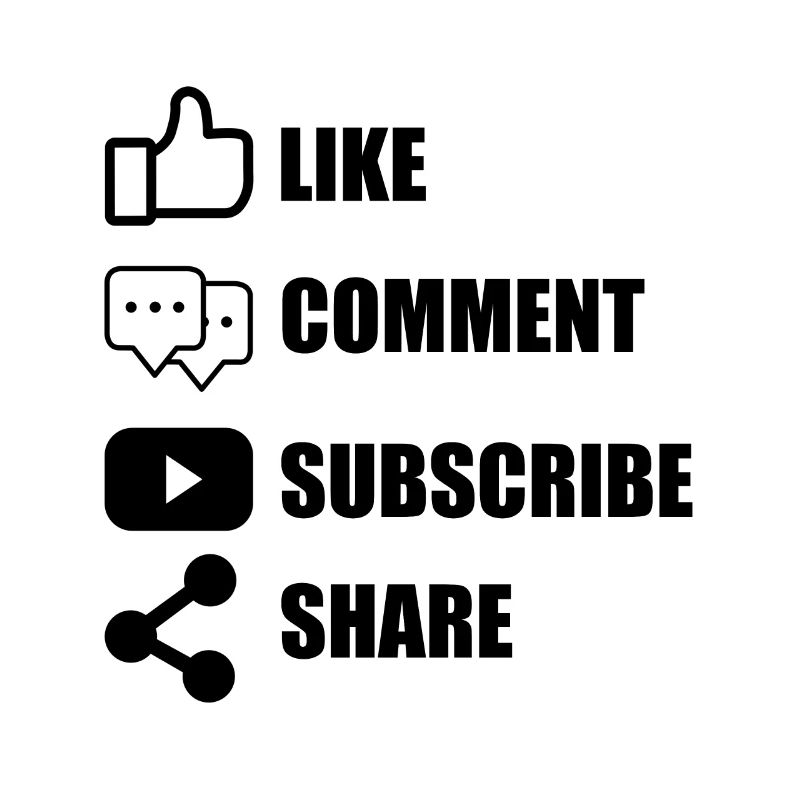 Like Comment Subscribe Share