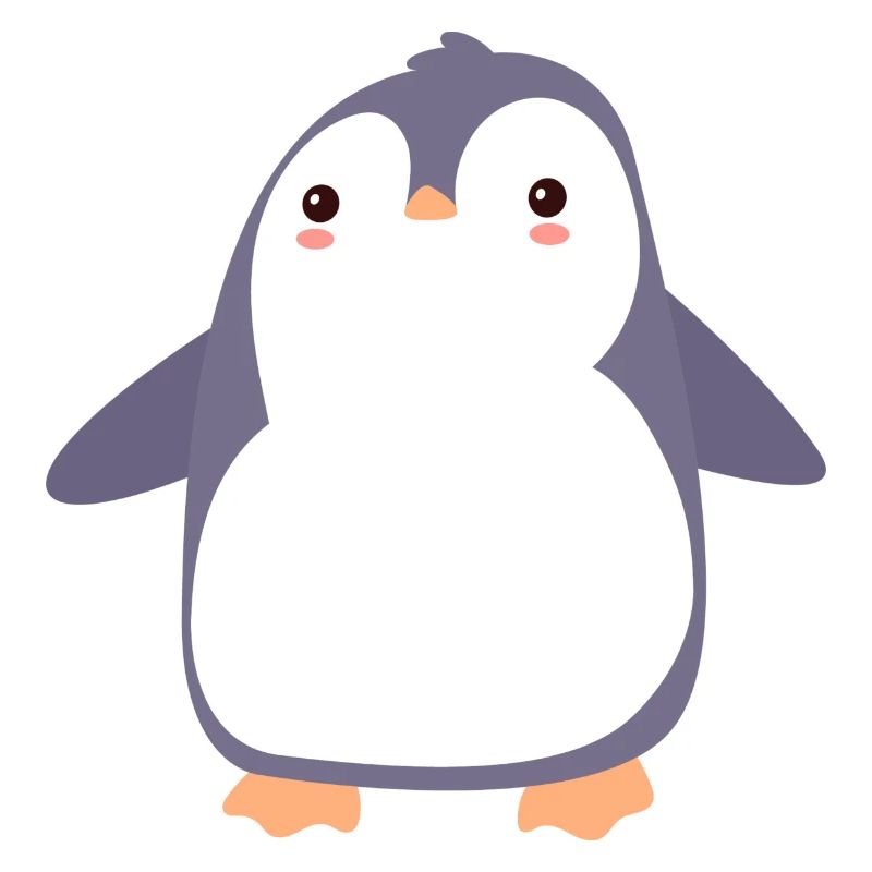 Cute penguin