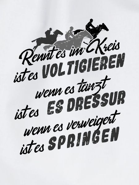 Reiter Reiter Geschenk Für Springreiter