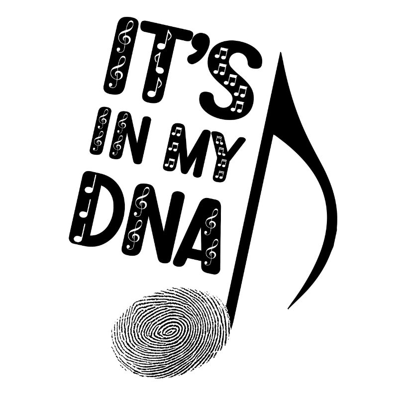 Musik DNA Note Musiker Orchester Dirigent Chor