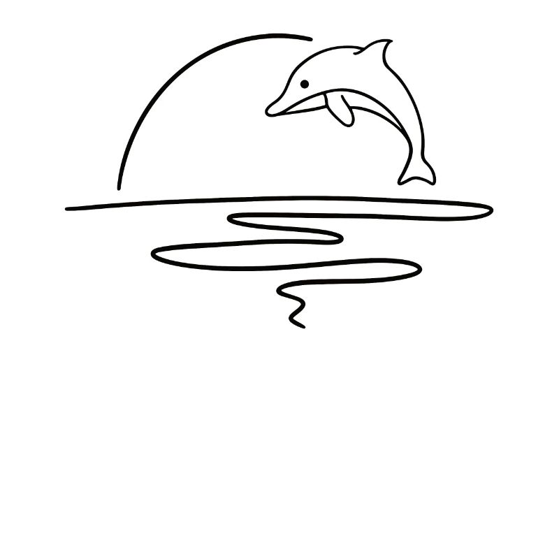 Dolphin Bottlenose Dolphin Ocean Gift