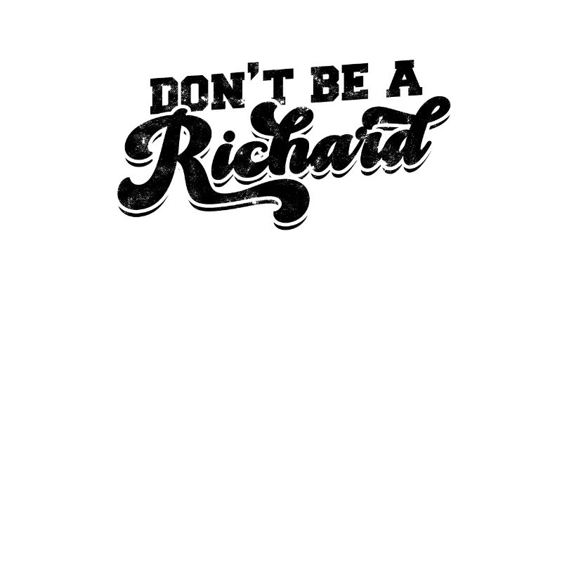 Ne soyez pas un richard - romantique