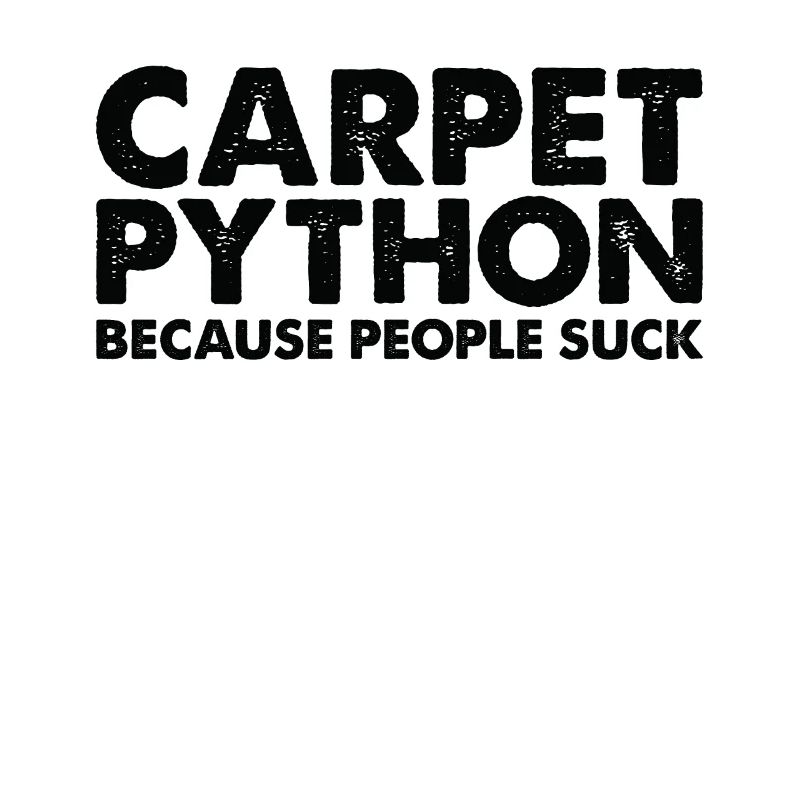 Les gens sucent le tapis python serpent