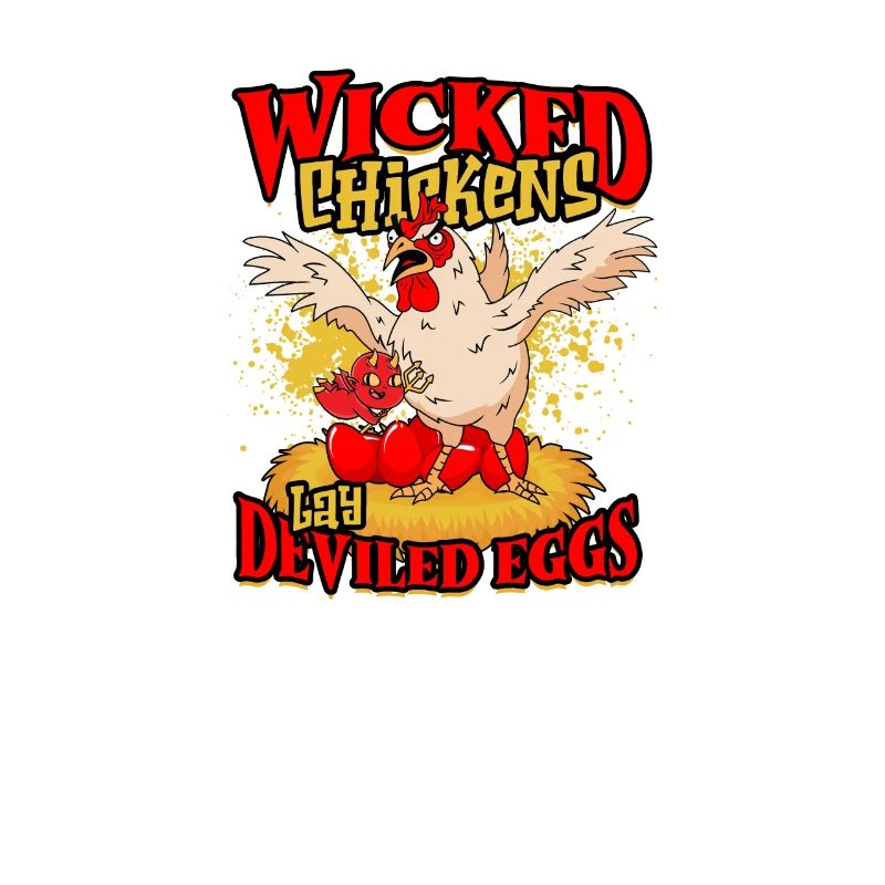 Wicked Chicken Lay Deviled Eggs - bird