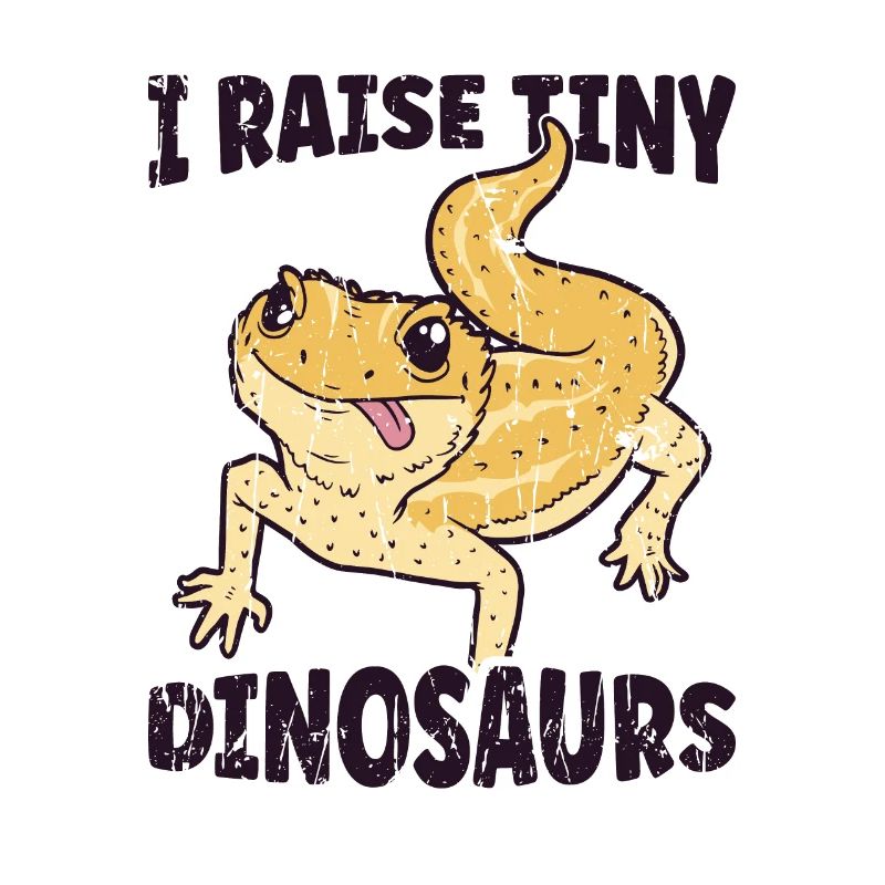 I raise tiny dinosaurs - lizard