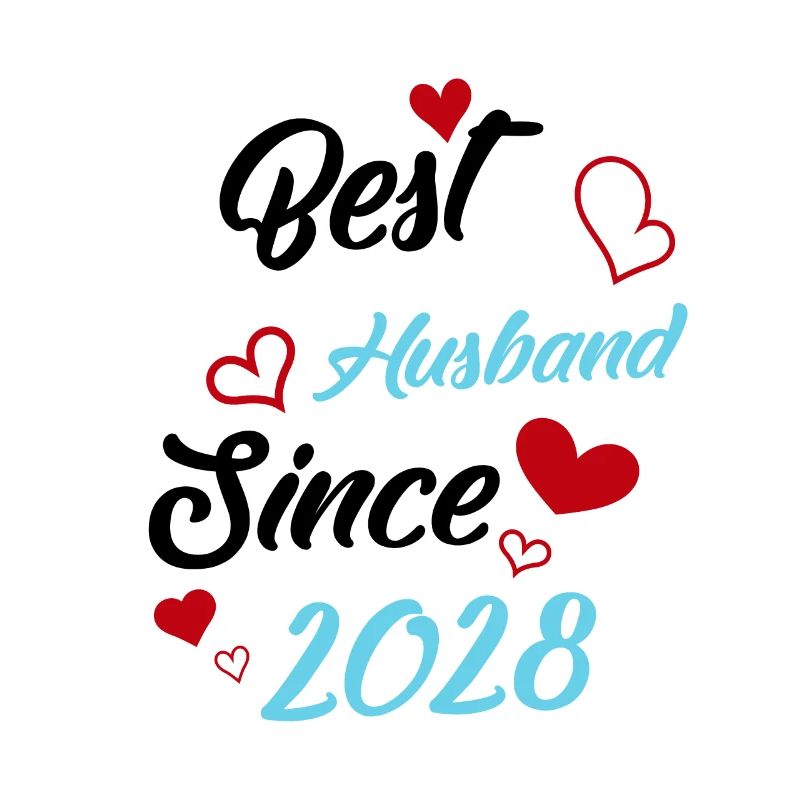 Bester Ehemann seit 2028 Hochzeit