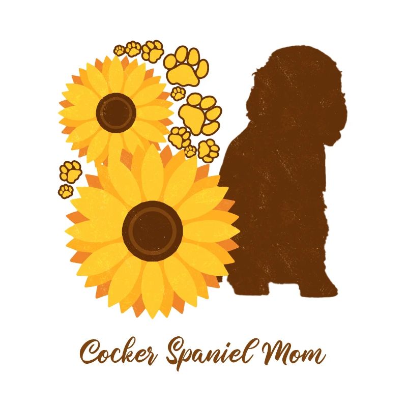 Sonnenblumenmutter - Cocker Spaniel