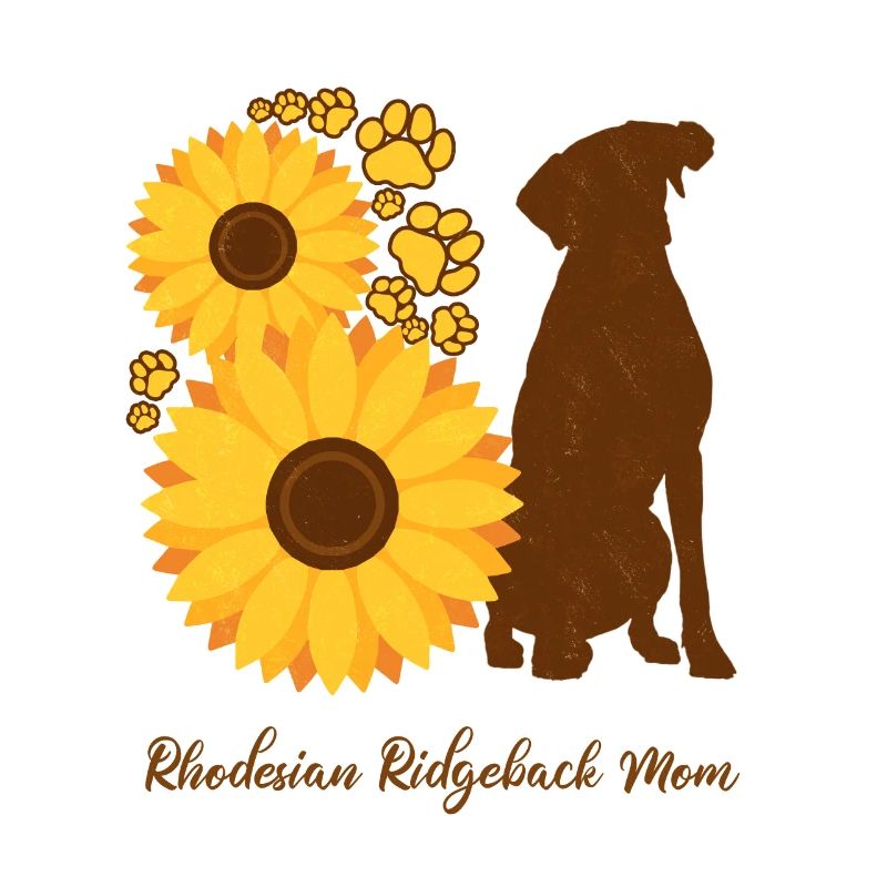 Sonnenblumenmutter - Rhodesian Ridgeback