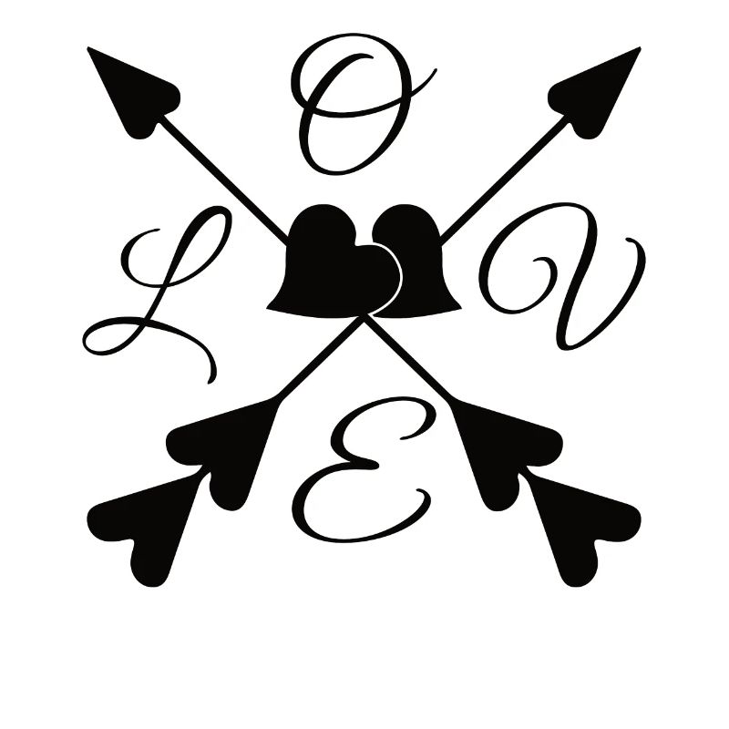 Liebespfeil Pfeil Liebe Valentinstag Ehepaar