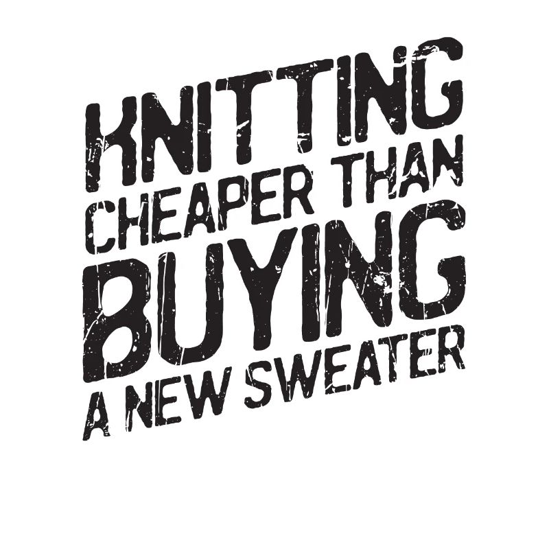 Stricken: günstiger als der Kauf eines neuen Pullovers -