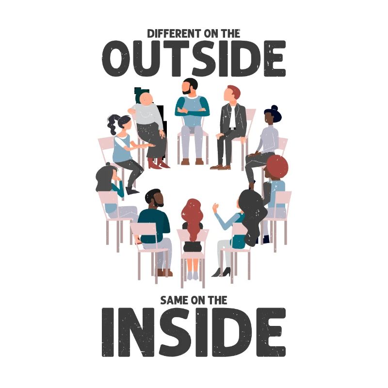 Different On The Outside, Same On The Inside -