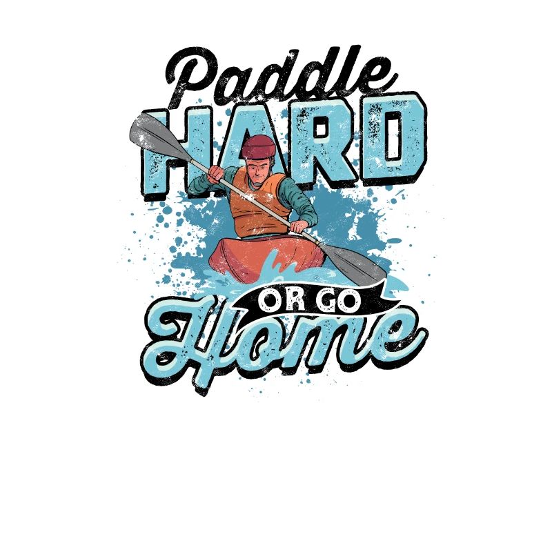 Paddeln oder nach Hause gehen - Kajakfahren