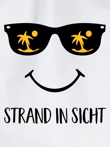 Strand in Sicht