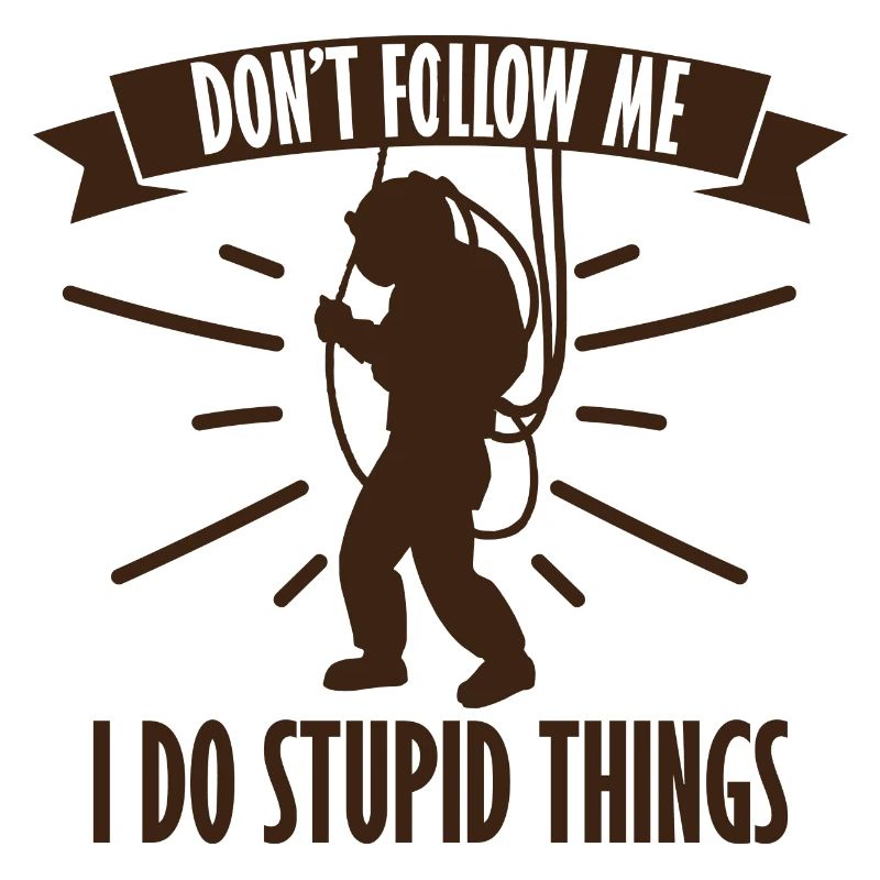 Divers do stupid things