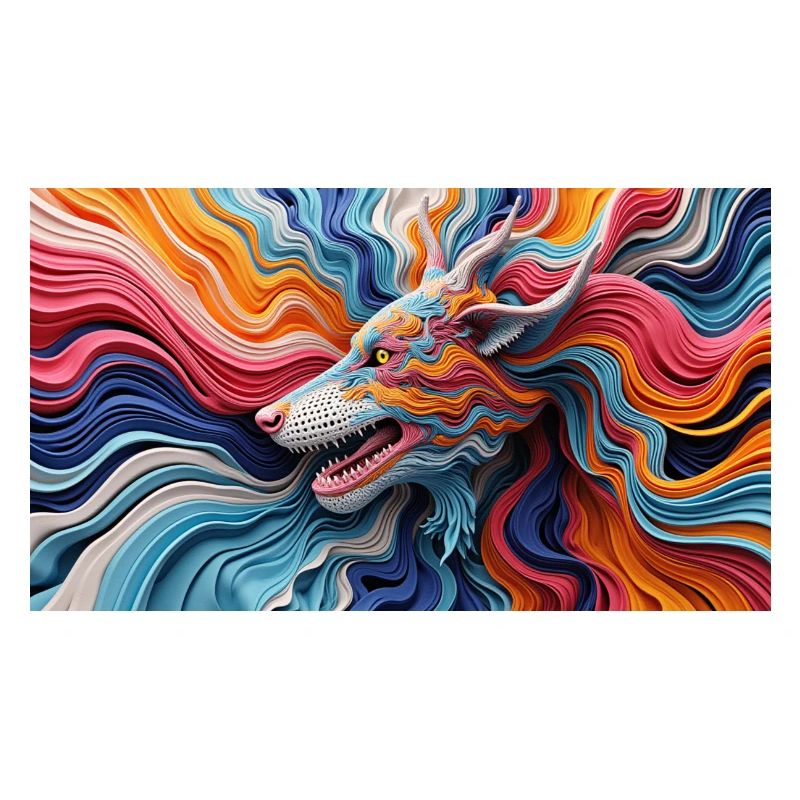 Create A Print In 3D Hyper Realistic