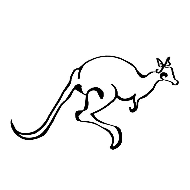 Kangaroo black