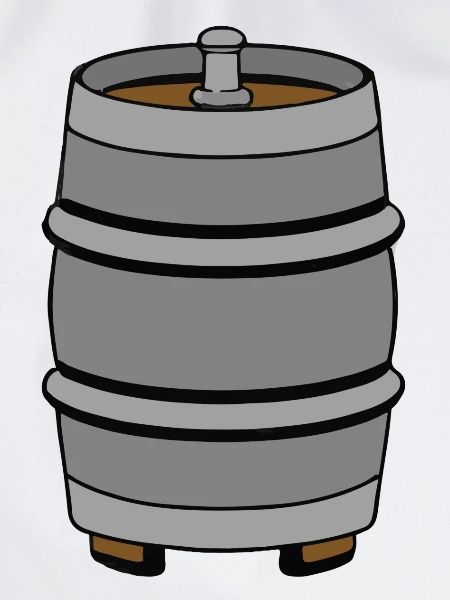Bierfass Biertrinker Biertrinkerin Geschenkidee