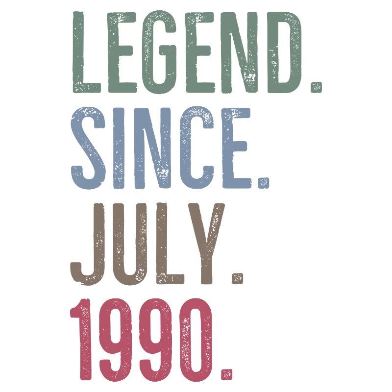 Legend Since July 1990