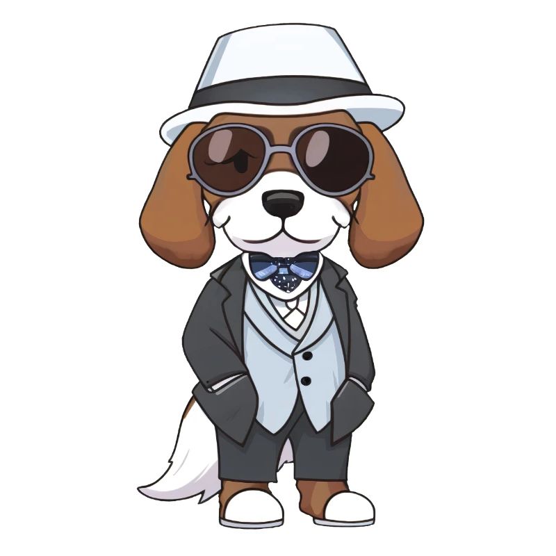 beagle hut brille