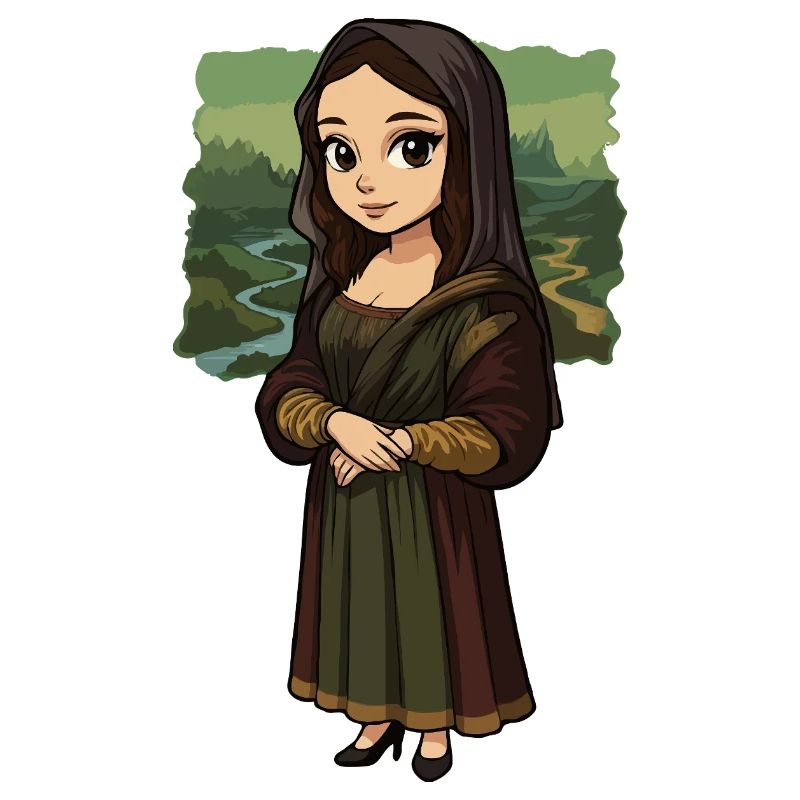 Mona-Lisa-Chibi-Stil