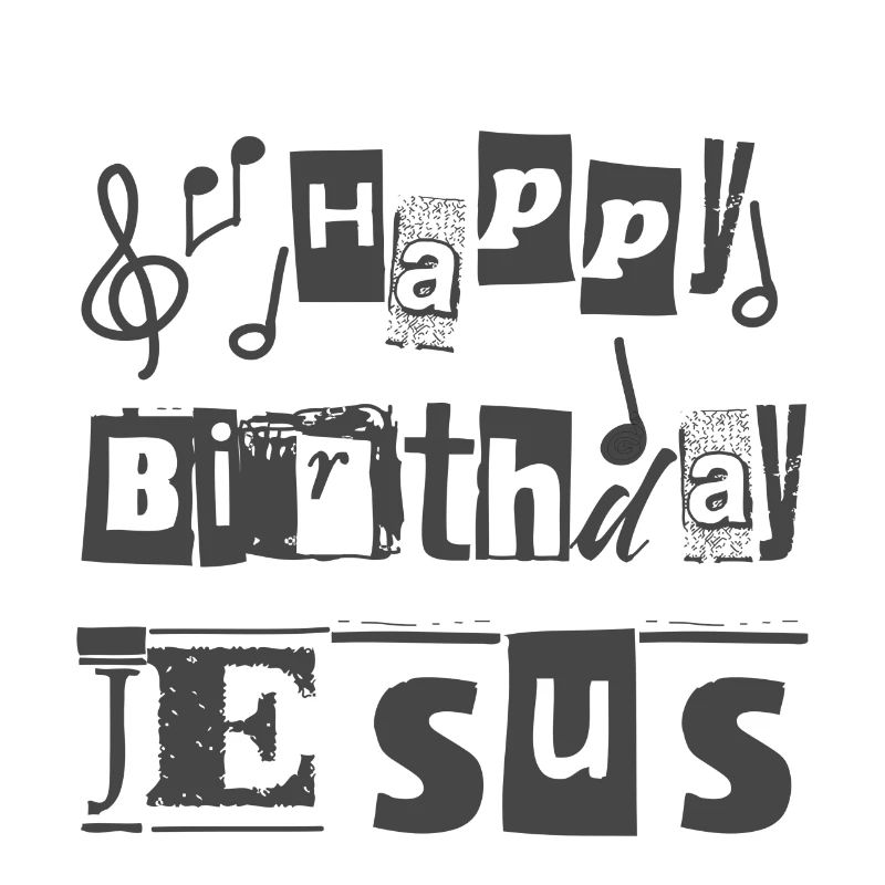 Conception chrétienne de Noël Joyeux anniversaire Jésus