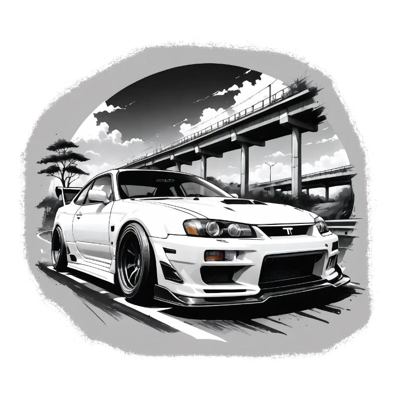JDM Sportcar Tuning Driftcar Car Gift PS