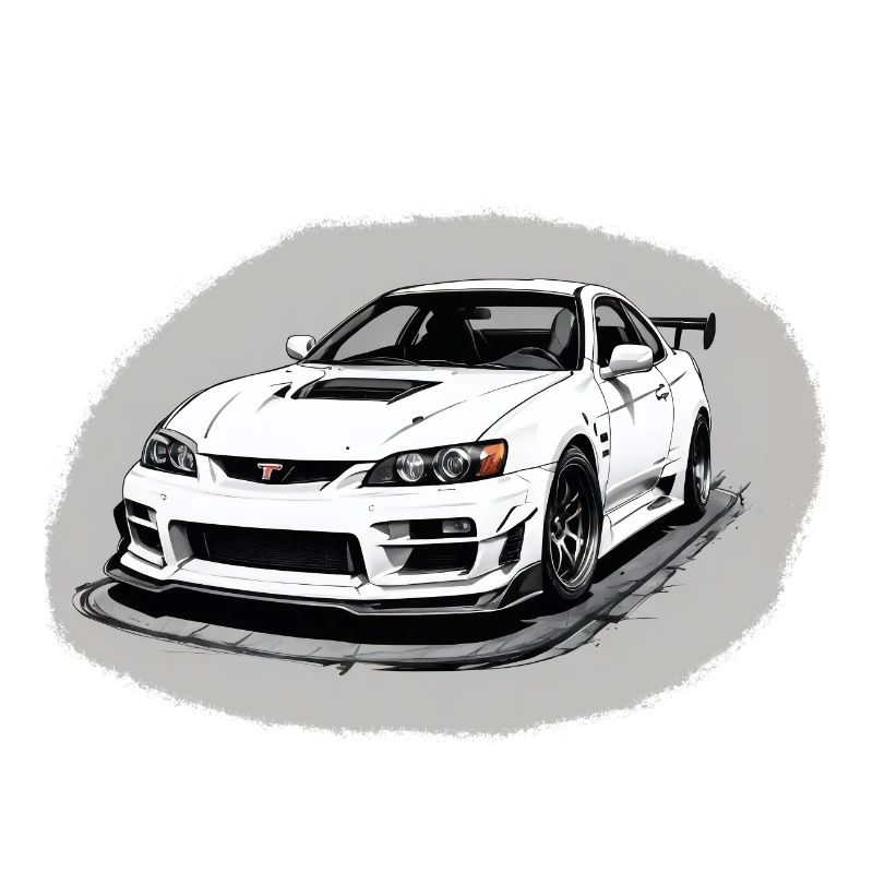 JDM Sportcar Tuning Driftcar Auto Geschenk PS