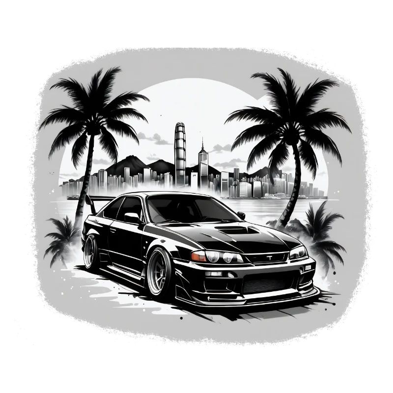 JDM Sportcar Tuning Driftcar Auto Geschenk PS
