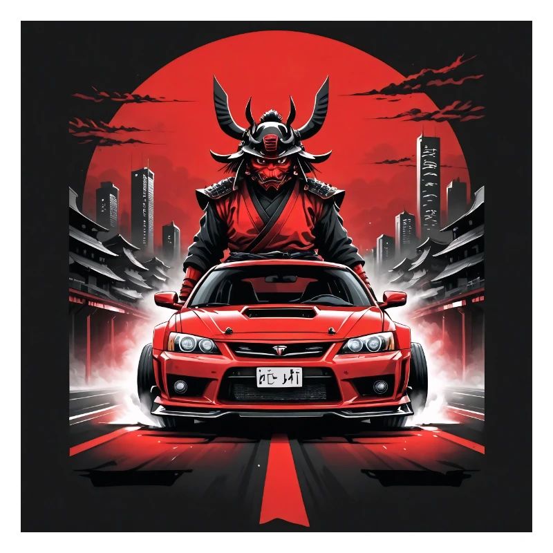 JDM Sportcar Tuning Driftcar Auto Geschenk Samurai