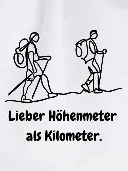 lieber höhenmeter als kilomenter
