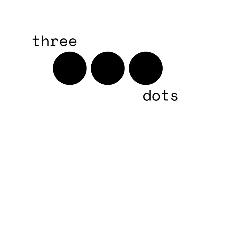 Three dots